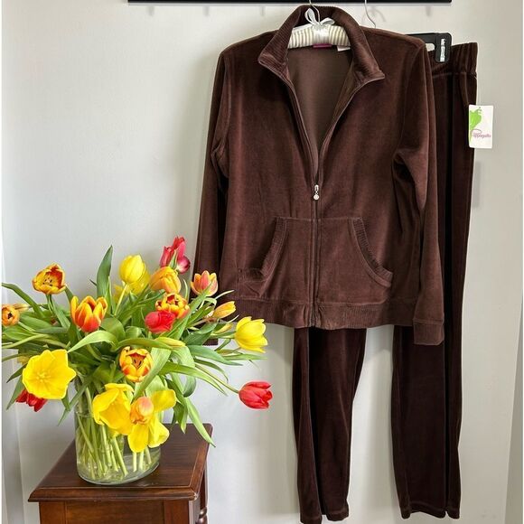 Pappagallo 2pc Track Suit - Picture 1 of 11